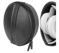 Geekria Shield Headphones Case Compatible with Beats Studio Pro/3/2, Solo Pro, Monster Diamond Tears Case, Replacement Hard Shell Travel Carrying Bag with Cable Storage (Black)