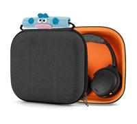 Geekria Shield Headphones Case Compatible with Bose QC Ultra II, JBL Tour ONE M3, Soundcore Space One Pro and More, Replacement Hard Shell Travel Carrying Bag with Cable Storage (Dark Grey)