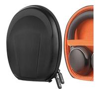Geekria Shield Headphones Case Compatible with Bose QC Ultra II, QC45, QC35 II, QCSE, SoundLink II, Replacement Hard Shell Travel Carrying Bag with Cable Storage (Black)