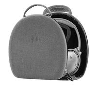 Geekria Shield Headphones Case Compatible with Bose QC Ultra II, QC45, QC35II, QC35, QC25, QC15, Replacement Protective Hard Shell Travel Carrying Bag with Cable Storage(Grey)