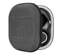 Geekria Shield Headphones Case Compatible with Bose QC Ultra II, Soundcore Space Q45, Skullcandy Crusher ANC 2 and More, Replacement Hard Shell Travel Carrying Bag with Cable Storage (Grey)