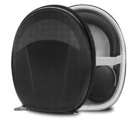 Geekria Shield Headphones Case Compatible with Bose QC Ultra II/Ultra/45/35/25, AE 2i, AE 2 Headphones, Replacement Protective Hard Shell Travel Carrying Bag with Cable Storage (Black)