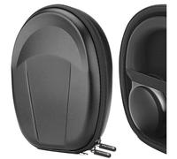 Geekria Shield Headphones Case Compatible with Bose QC Ultra/QC Ultra II/45/35 II/35/25/3/2/SE, Replacement Hard Shell Travel Carrying Bag with Cable Storage (Black)