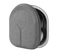 Geekria Shield Headphones Case Compatible with Bose QuietComfort Ultra II, Skullcandy Crusher ANC 2, Grado GW100x, Replacement Hard Shell Travel Carrying Bag with Cable Storage (Grey)
