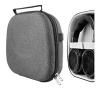 Geekria Shield Headphones Case Compatible with Corsair HS55, HS65, HS80, Virtuoso PRO Headsets, Replacement Hard Shell Travel Carrying Bag with Cable Storage (Dark Grey)