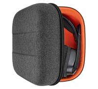 Geekria Shield Headphones Case Compatible with Corsair Void v2 Wireless, HS80, Virtuoso, HS55, HS65 and More, Replacement Extra Hard Shell Travel Carrying Bag with Cable Storage (Dark Grey)