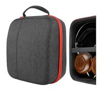 Geekria Shield Headphones Case Compatible with HiFiMAN SHANGRILAjr, DevaPro, DEVA, Sundara, Arya, Ananda, Replacement Hard Shell Travel Carrying Bag with Cable Storage (Dark Grey)