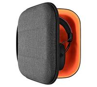 Geekria Shield Headphones Case Compatible with Hyperx CloudXStingerCore, CloudIII, CloudII, CloudStingerCore Case, Replacement Hard Shell Travel Carrying Bag with Cable Storage (Dark Grey)