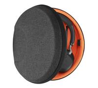 Geekria Shield Headphones Case Compatible with Jabra Evolve 40, Sennheiser PC 8, PC 7, Replacement Hard Shell Travel Carrying Bag (Dark Grey)