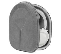 Geekria Shield Headphones Case Compatible with JBL LIVE 500BT, Tune 720BT, TUNE 760NC/750NC, TUNE 770NC, Replacement Hard Shell Travel Carrying Bag with Cable Storage (Microfiber Grey)