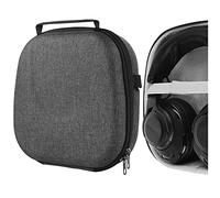 Geekria Shield Headphones Case Compatible with JBL Quantum One Gaming, Quantum 600, Quantum 800, Quantum 300 Case, Replacement Hard Shell Travel Carrying Bag with Cable Storage (Grey)