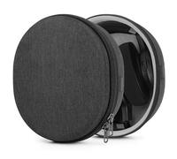 Geekria Shield Headphones Case Compatible with JBL Tune 770NC/50NC, Live 770NC, E55BT, Tour ONE M3 and More, Replacement Hard Shell Travel Carrying Bag with Cable Storage (Grey)