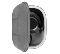 Geekria Shield Headphones Case Compatible with JBL Tune 770NC/760NC/710BT, Live 650BTNC, Tour ONE M3, Replacement Hard Shell Travel Carrying Bag with Cable Storage (Microfiber Grey)