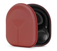 Geekria Shield Headphones Case Compatible with JBL Tune 770NC, Tune 720BT, Live 650BT, Tour ONE M3, Replacement Hard Shell Travel Carrying Bag with Cable Storage (Red)