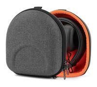 Geekria Shield Headphones Case Compatible with Marshall Major V/IV/III/II, Mid ANC and More, Replacement Hard Shell Travel Carrying Bag (Dark Grey)
