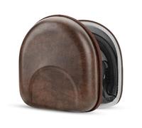 Geekria Shield Headphones Case Compatible with Marshall Major V, Major IV, Mid ANC, Major III, Major II, Replacement Hard Shell Travel Carrying Bag with Cable Storage (Brown)