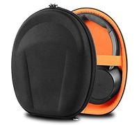 Geekria Shield Headphones Case Compatible with Plantronics HW520, Voyager 4320, Blackwire C5220, Replacement Protective Hard Shell Travel Carrying Bag with Accessories Storage (Black)