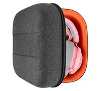 Geekria Shield Headphones Case Compatible with Razer Kraken V4 Pro, BlackShark V3 Pro, Replacement Protective Hard Shell Travel Carrying Bag with Room for Accessories (Grey)