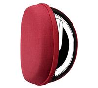 Geekria Shield Headphones Case Compatible with Sennheiser Momentum 2.0, Logitech H900, H800, H600, Replacement Hard Shell Travel Carrying Bag with Cable Storage (Luxe Red)