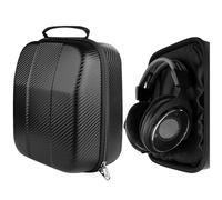 Geekria Shield Headphones Case Compatible with SHURE SRH440, SRH240A Case, Replacement Hard Shell Travel Carrying Bag with Cable Storage (Black)