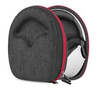 Geekria Shield Headphones Case Compatible with Sony INZONE H9, INZONE H7, INZONE H5, Replacement Hard Shell Travel Carrying Bag with Cable Storage (Dark Grey)