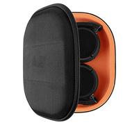 Geekria Shield Headphones Case Compatible with Sony MDR-ZX300, MDR-ZX110, MDR-ZX600, MDR-ZX330BT, Replacement Hard Shell Travel Carrying Bag with Cable Storage (Black)
