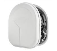 Geekria Shield Headphones Case Compatible with Sony WH-1000XM5/XM4, Bose QC Ultra II/QC45, Sennheiser Momentum 4/5, Soundcore Space Q45, Replacement Hard Shell Travel Carrying Bag (White)