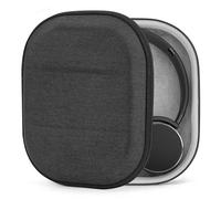 Geekria Shield Headphones Case Compatible with Soundcore H30i, AKG Y500, Audio Technica ATH-S220BT, Replacement Hard Shell Travel Carrying Bag with Cable Storage (Dark Grey)