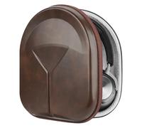Geekria Shield Headphones Case for B&O Beoplay HX, H9i, H95, H9, H8, H6, H4, H2, Portal Gaming, Replacement Hard Shell Travel Carrying Bag with Cable Storage (Dark Brown)