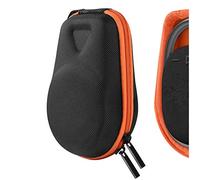 Geekria Shield Speaker Case Compatible with JBL Clip 4 Portable Speaker, Replacement Hard Shell Travel Carrying Bag with Cable Storage (Black)