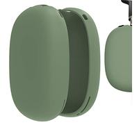 Geekria Silicone Ear Cup Cover Compatible with Apple AirPods Max Headphones, Scratch Proof Protector Skin + Anti-Slip Grip (Green)