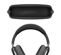Geekria Silicone Headband Cover Compatible with AirPods Max Headphone, Headband Replacement Easy DIY Installation No Tool Needed (Black)