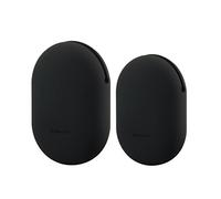 Geekria Silicone Wired Earphone Organizer Compatible with Beats Flex, urBeats3, Sony MDR-EX15AP, MDR-EX15LP, Skullcandy Jib, Tangle-Free Cable Storage Case, Small & Medium Sizes, 2 Pack