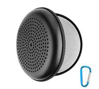 Geekria Speaker Case Cover, Compatible with Bang & Olufsen Beosound A1 3rd Gen, Beoplay A1 Replacement Speakers Travel Carrying Case with Keychain Hook (Black)