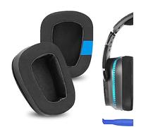Geekria Sport Cooling-Gel Replacement Ear Pads Compatible with Logitech G533/G633/G633S/ G635/G933/G933S/G935/ G930/G430/G431/ G432/G433/ G332/G230/G231/G233/ G35 Headphones (Black)