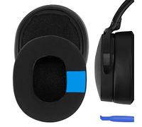 Geekria Sport Cooling-Gel Replacement Ear Pads Compatible with Skullcandy Crusher Wireless/Crusher EVO/Crusher ANC, Hesh 3/ Hesh EVO/Hesh ANC, Venue ANC Headphones, Repair Parts (Black)
