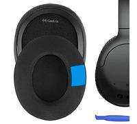 Geekria Sport Cooling Gel Replacement Ear Pads Compatible with Sony WH-CH700N, WH-CH710N, WH-CH720N Headphones, Ear Cushions with Video Guide (Black)