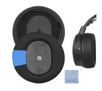 Geekria Sport Cooling Gel Replacement Ear Pads for Audeze Maxwell Wireless Headphones Ear Cushions, Headset Earpads, Ear Cups Cover Repair Parts (Mesh Fabric/Black)