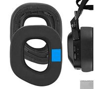 Geekria Sport Cooling-Gel Replacement Ear Pads for Corsair HS80 Max/ HS80 USB Wired/ HS80 RGB Wireless Gaming Headphones Ear Cushions, Repair Parts (Black)