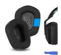 Geekria Sport Cooling-Gel Replacement Ear Pads for Logitech G733, G535, G335 Headphones Ear Cushions, Repair Parts (Black)
