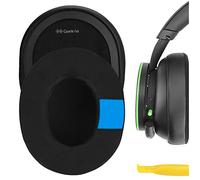 Geekria Sport Cooling Gel Replacement Ear Pads for Microsoft Xbox Wireless (2024 Version)/ Wired, Xbox Stereo/Stereo Headset 20th Anniversary Special Edition Headphones (Black)