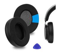 Geekria Sport Cooling-Gel Replacement Ear Pads for Philips SHP9500, SHP9500S, SHP9600 Headphones Ear Cushions, Repair Parts (Black)
