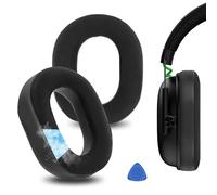 Geekria Sport Cooling-Gel Replacement Ear Pads for Razer BlackShark V3 Wireless/ V3X (Do Not Fit V3 Pro) Headphones Ear Cushions, Repair Parts (Black)