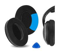 Geekria Sport Cooling-Gel Replacement Ear Pads for Sennheiser HD598/ HD598SE/ HD598CS/ HD598SR/ HD595/ HD599/ HD599SE Headphones, Ear Cushions, Repair Parts (Black)