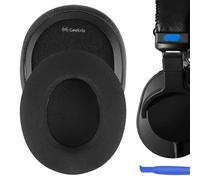 Geekria Sport Cooling Gel Replacement Ear Pads for SONY MDR-7506, MDR-MV1, MDR-V6, MDR-V7, MDR-M1, MDR-M1ST, MDR-CD900ST Headphones Ear Cushions, Repair Parts (Black)