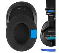 Geekria Sport Cooling Gel Replacement Ear Pads for SONY MDR-7506, MDR-V6, MDR-V7, MDR-CD900ST Headphones Earpads, Headset Ear Cushion Repair Parts (Black)