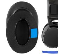 Geekria Sport Extra Thick Cooling Gel Replacement Ear Pads Compatible with SteelSeries Arctis 1/3/ 5/7/ 7+/ 7P/ 7P+/ 7X/ 7X+/ 9/ 9X/ Pro/Prime Headphones, Ear Cushions (Black)