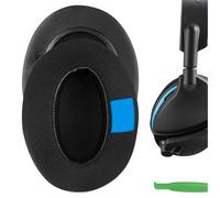 Geekria Sport Extra Thick Cooling Gel Replacement Ear Pads Compatible with Turtle Beach Stealth, Ear Force, Call of Duty, Recon Series Headphones, Ear Cushions, Repair Parts (Black)