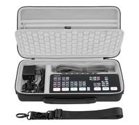GEEKRIA Travel Carrying Case, Compatible with Blackmagic Design ATEM Mini Pro/ATEM SDI, EVA Hard Shell Protective Bag (Dark Gray)