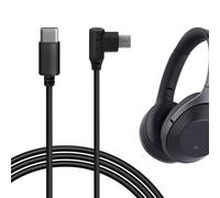 GEEKRIA Type-C Headphones Charger Cable Compatible with Sony WH-H900N WH-CH700N MDR-XB950B1 MDR-XB650BT MDR-100ABN Charger, USB-C to Micro-USB Replacement Power Charging Cord (4ft / 120cm)